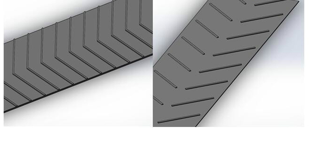 Profiled Conveyor Belt Structure